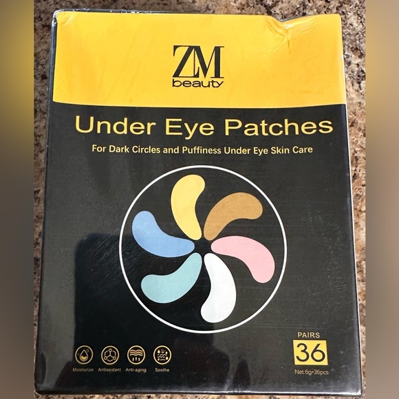 Under Eye Patches Natural Formula For Dark Circles And Puffiness 36 Pairs - Picture 6 of 9